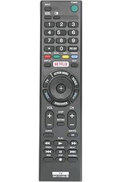 The Bros RMT-TX100U Remote for Sony Bravia TV XBR-49X830C XBR-65X890C KDL-55W800C XBR-55X810C