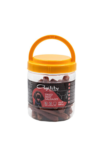 Agility Recompense pentru caini Agility, carnciori uscati de vita-7cm, 500g