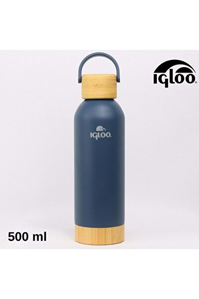 IGLOO Hydrate Pro Botte 500ml Thermos Flask Light-Dark Blue