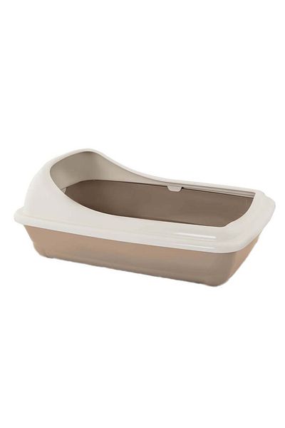MPB Birba Mini cat litter box with removable frame, 38x31x17h cm, Pink