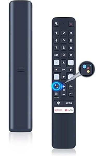 The Bros RC901V FMR1 Replacement Voice Remote Control fit for TCL Smart, LCD, LED TVs