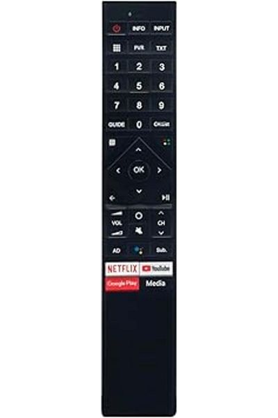 The Bros ERF3F70H Voice Remote for Hisense Android Smart 4K TVs H55O8BUK, H5508BUK