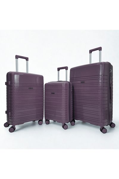 carbon 3-piece shatter-resistant polypropylene bag set
