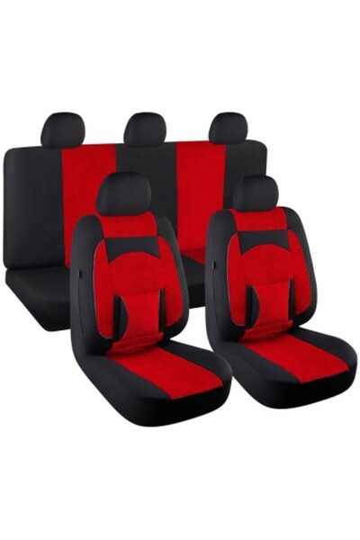 Umbrella Set huse scaun confort roșii,