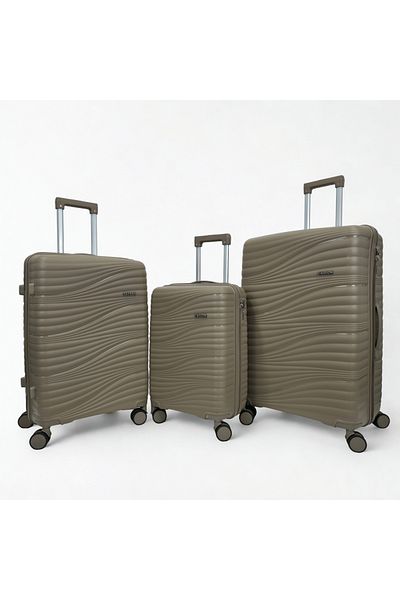 carbon 3-piece shatter-resistant polypropylene bag set