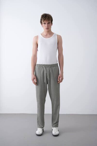 MARRAKECH Dokulu Baggy Erkek Jogger Pantolon