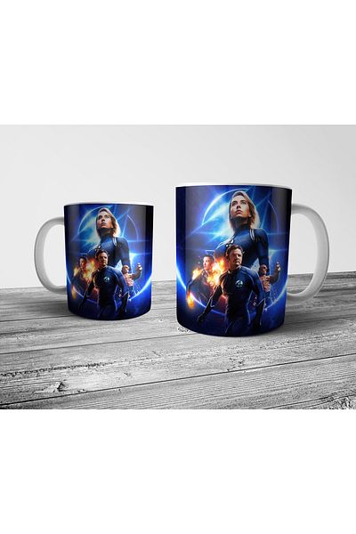 Pixxa Fantastic Four First Steps Mug Cup Model 3