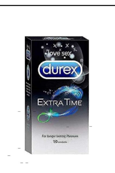 Durex Delay Extinguishing Sensational Stimulation Natural Latex Condoms for Men