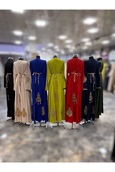 MODA Великий розмір з поясом, місцеве весільне та ханальне вбрання