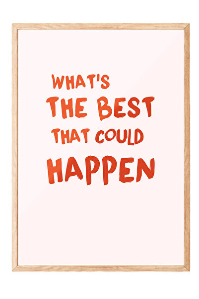 Zestia Tablou cu ramă din lemn, Ce este cea mai bună lucrare care ar putea în...