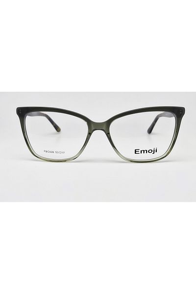 Emoji Black Cat Eye Emoji Glasses Frame