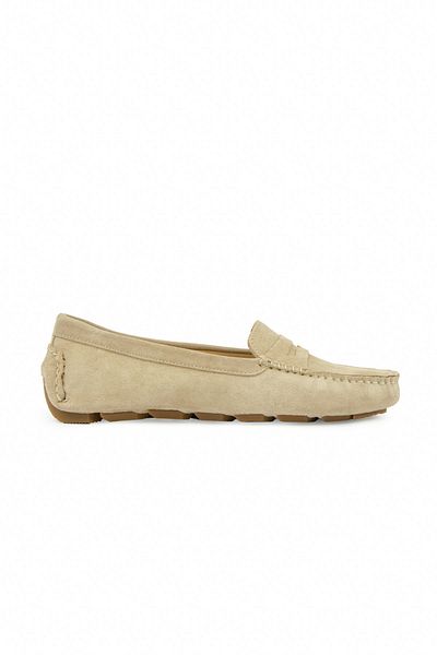 Pegia Γνήσια Suede Γυναικεία Loafer Παπούτσια 700907