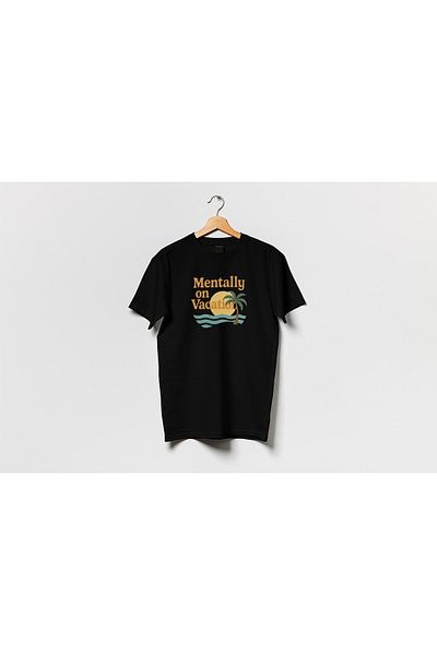 YEACHY Unisex Mentally Printed T-Shirt