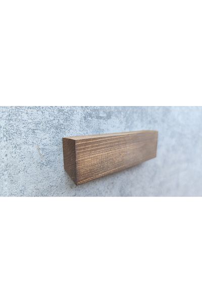 Wholewood سيلفا Xl مقبض خزانة الأثاث الخشبي بني 128 ملم