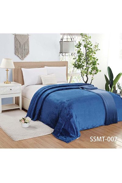 Mon 1 Piece Soft Polyester Bed Blanket - Single Size 150x200 cm