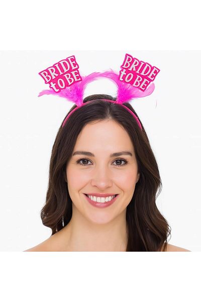 doremodam Pink Colored Bride to Be Party Crown – for Bachelorette Night – 718057-1453