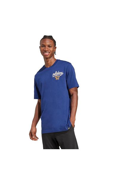 adidas Men's Blue T-Shirt m Sauce t Jm6465