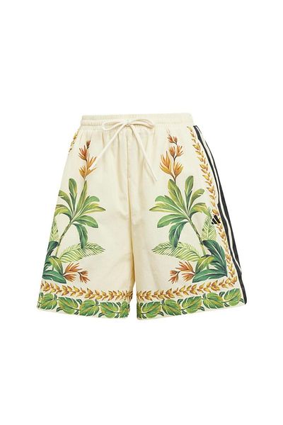 adidas Γυναικείο λευκό σορτς FARM PRM SHORT JD6288