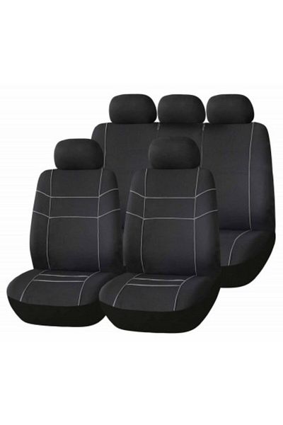 Bottari Set huse universale pentru scaune „VECTOR” negru/alb