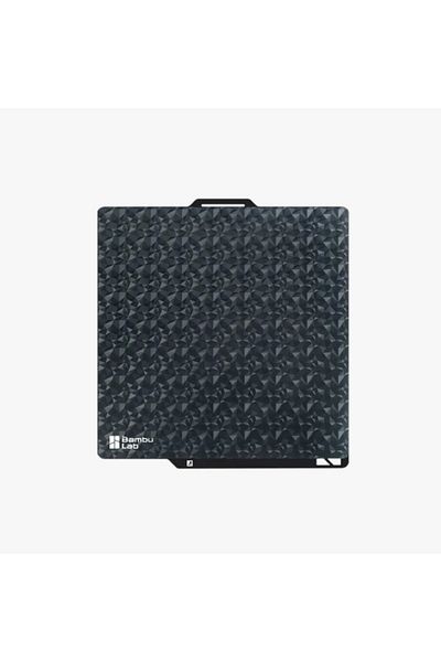 Bambu Lab 3D printer printing plate A1, P1P, P1S, X1, 3D effect, Diamond Surface texture