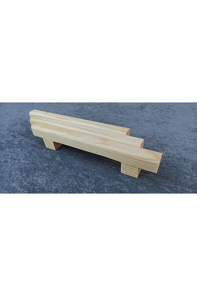 Wholewood مقبض خزانة أثاث خشبي من أرتميس، 192 ملم، لون خشبي