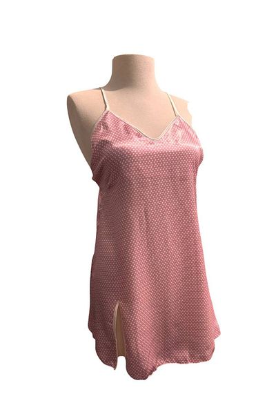 İNSPİRA Satin Short Nightdress with Slit