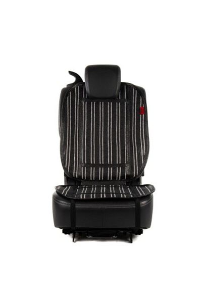 Heyner Husă de scaun Cool Comfort Pro Negru / Alb