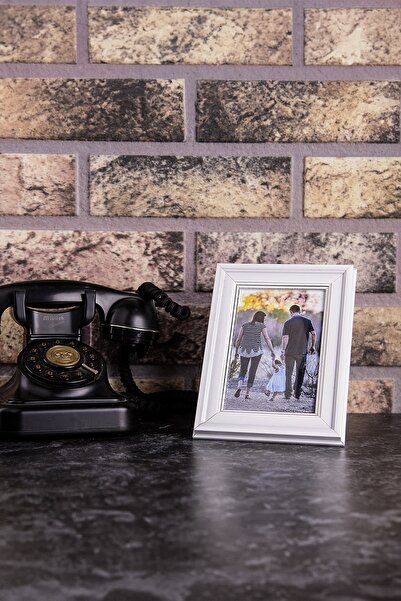 asel sanat 10x15 Fotoğraf Çerçevesi - GERÇEK CAMLI - AYAKLI ÇERÇEVE