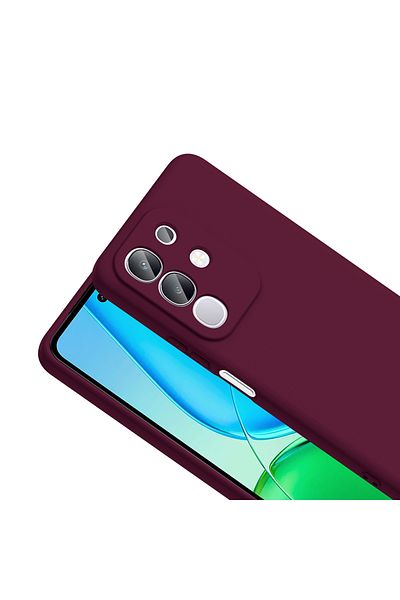 Rivor حافظة متوافقة مع Vivo Y29 4G مع غطاء إطلاق متين ذو مظهر ناعم حريري وكاميرا بارزة