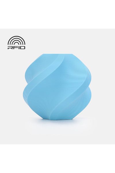 Bambu Lab Filament refill, PLA Mat Matte, 1.75 mm, Ice Blue Ice Blue, Bambu Lab, RFID self-reading