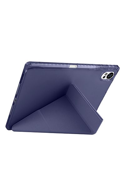 kılıffuarı Huawei Matepad 12X Case Tri Folding Silicone with Pen Compartment Foldable Stand Pu Leather Soft