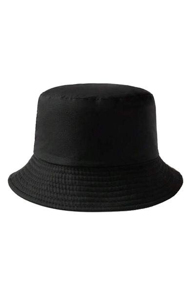 OEM Reversible bucket hat, casual, unisex, lightweight, 2 in 1, Black