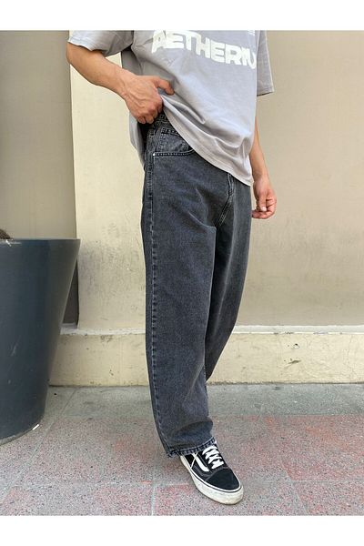XPUPPETWEAR Smoked Extra Loose Baggy Jean