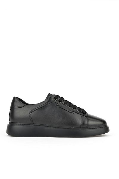 Ziya , Ανδρικό Sneaker από γνήσιο δέρμα 151423Z512 Μαύρο