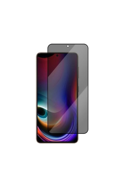 ALVAL Folie protectie sticla securizata privacy, compatibila cu Motorola Moto G84, Full Glue