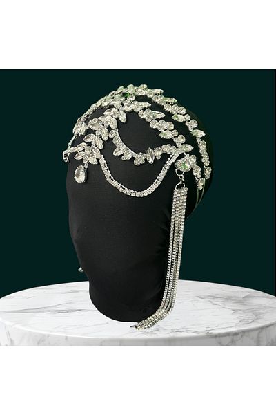 Sabek Bujiteri Band Facecloth Bride,Henna,Engagement,Promise,After,Bride,Party Crown