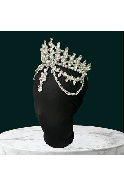Sabek Bujiteri Mysteria Frontlet Bride,Henna,Engagement,Promise,After,Bride,Party Crown