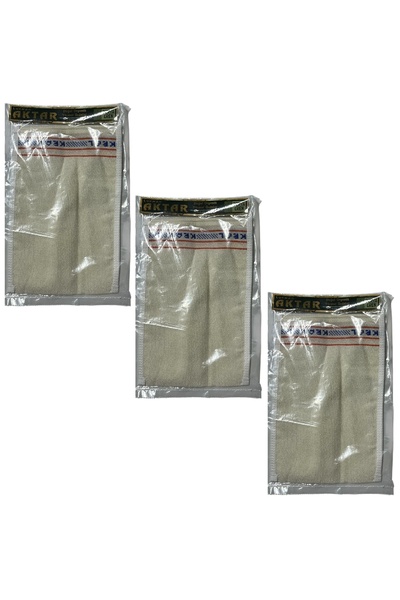 Derya Eren Pouch 100% Flush (Hand-Held) 450 Gsm (18.5 * 26cm), 3 Pieces, Dery...