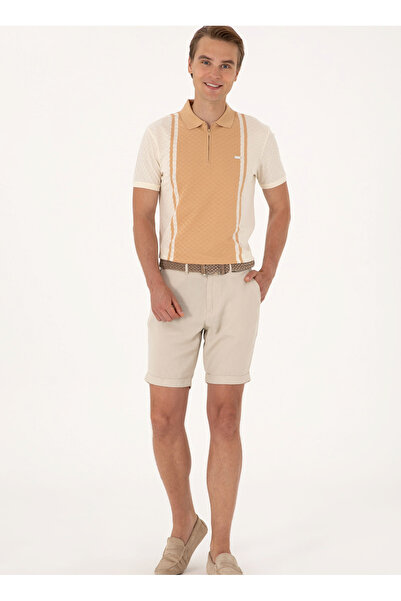 U.S. Polo Assn. Gray Men's Regular Waist Regular Fit Shorts Tenir