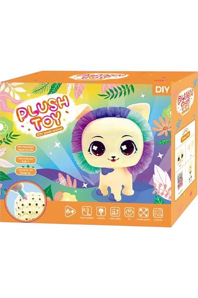 Toybox Plush Doll Making Kit, DIY Mini Plug-in Toy Kit Interesting Plush Assembling Doll Figure for Kids