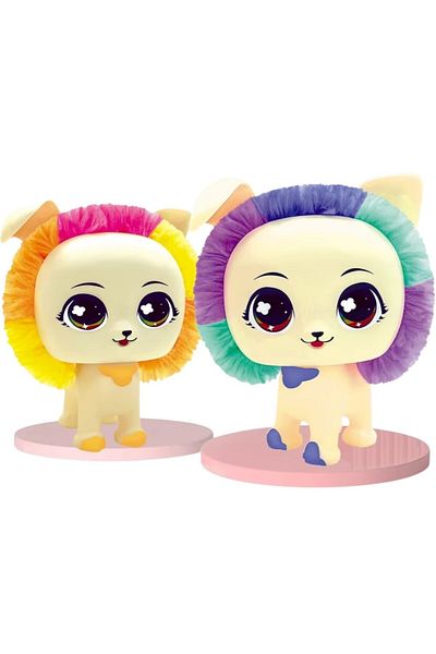 Toybox Plush Doll Making Kit, DIY Mini Plug-in Toy Kit Interesting Plush Assembling Doll Figure for Kids