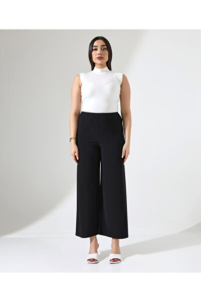 Fi'l Arz Fashion Flexible Elastic Waist Trousers