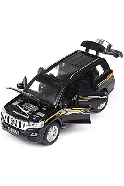 Toybox Prado Off-Road Vehicle SUV Simulation Alloy Steering Sound and Light Door Opening Function Toy Car