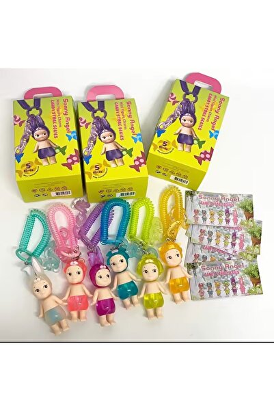 NB market Sony angel anahtarlık büyük boy sürpriz kutulu yeni nesil labubu tarz bebek anahtarlık Sony angel