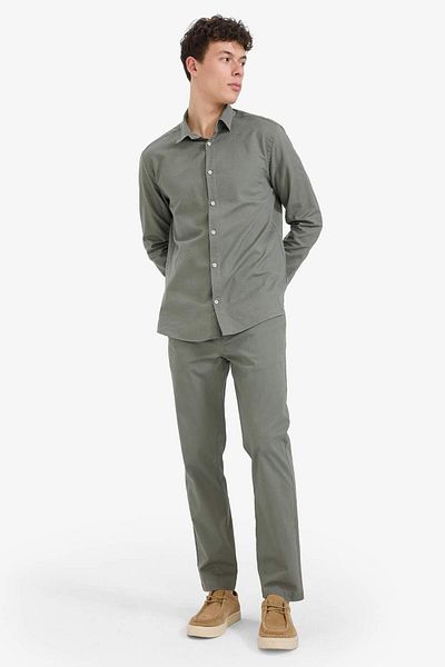 DeFacto Regular Fit Regular Cut Straight Leg Chino Trousers D7349Ax25Au