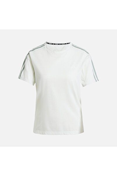 adidas Aeroready Own The Run 3-stripes Running Short-sleeve Kadın Tişört