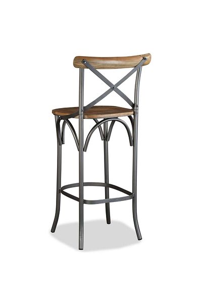 vidaxl Bar Stool Solid Mango Wood
