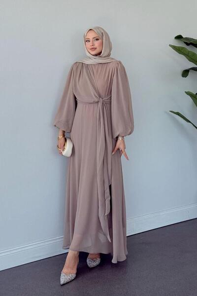 Şulemoda Giyim Φόρεμα İlayda σιφόν βιζόν