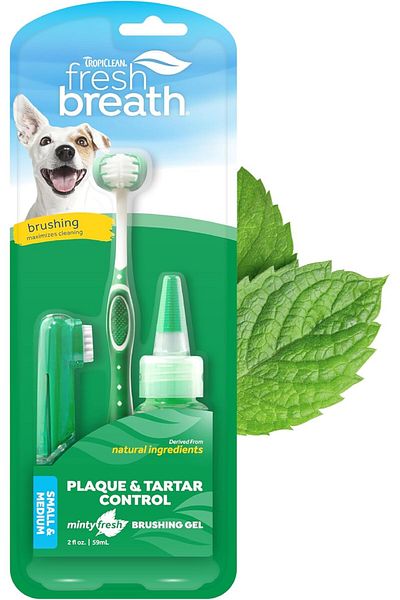 Tropiclean Oral Care Kit for Small Dogs