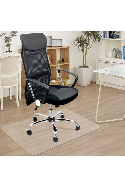 PROCART Floor protection mat, for office chair, 70x100 cm, 0.5 mm, transparent PVC, matte appearance